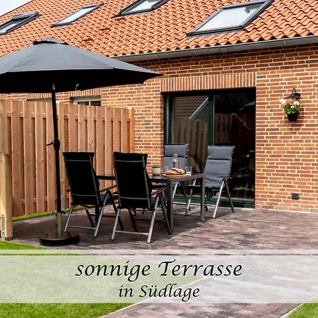 Frieda - Gulfhof Nahe Greetsiel Mit Sauna, Garten & 3 Schlafzimmern