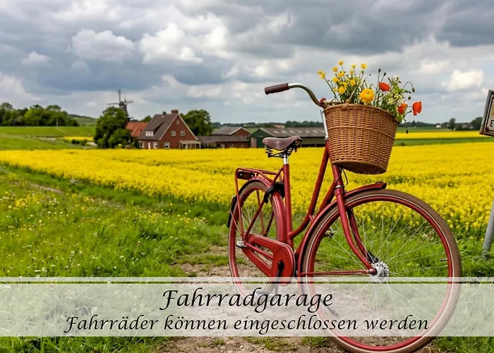 Frieda - Gulfhof Nahe Greetsiel Mit Sauna, Garten & 3 Schlafzimmern Krummhörn